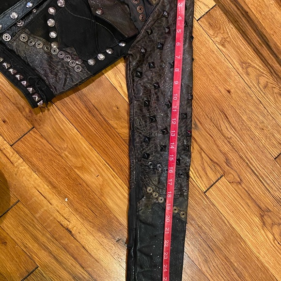 RARE Toxic Vision OOAK Studded Bathory Jacket - Picture 8 of 8